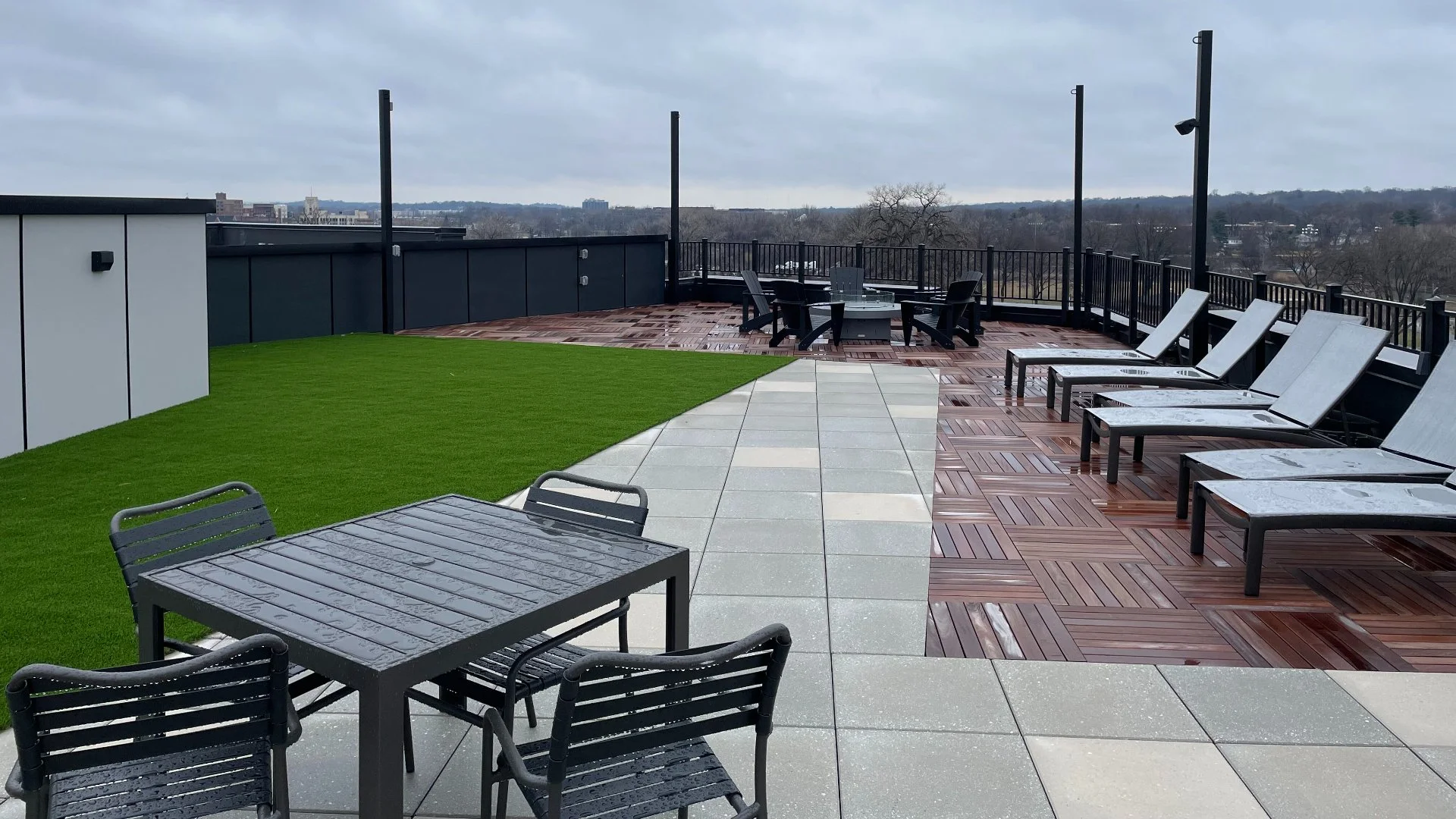 Rooftop Renovation Project in Hackensack, NJ With Turf, Outdoor Kitchen & More